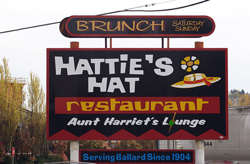 Hattie's Hat Black T-Shirt