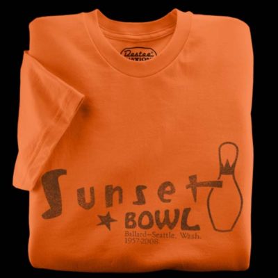 Sunset Bowl Orange T-Shirt