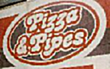 Pizza & Pipes Brown T-Shirt