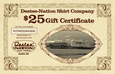 $25 Gift Certificate
