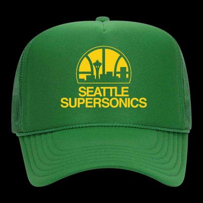 Green Sonics Trucker Hat