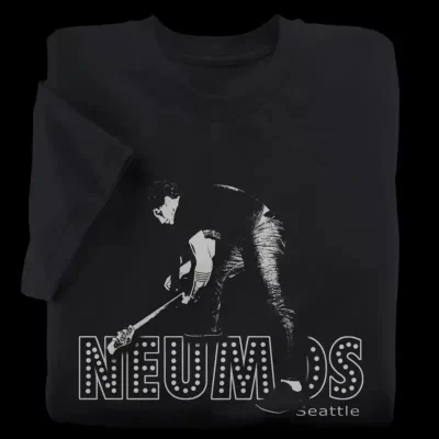 Neumos Black T-Shirt from Seattle, Washington