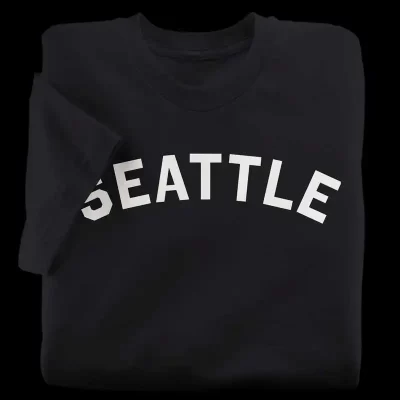 Seattle Communitee Black T-Shirt