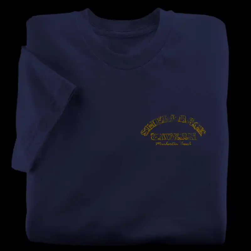 Shellback Tavern Navy T-Shirt from Manhattan Beach, California