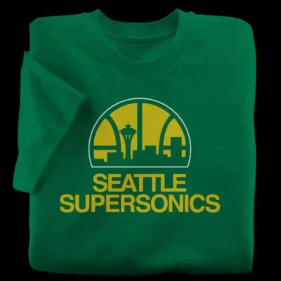 The Seattle SuperSonics Retro Tee in Green